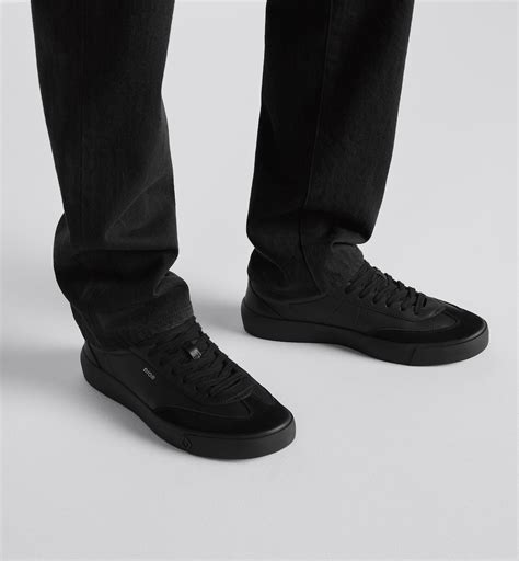 B101 Sneaker Black Smooth Calfskin and Nubuck